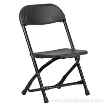 Kids Black Plastic Folding Chair